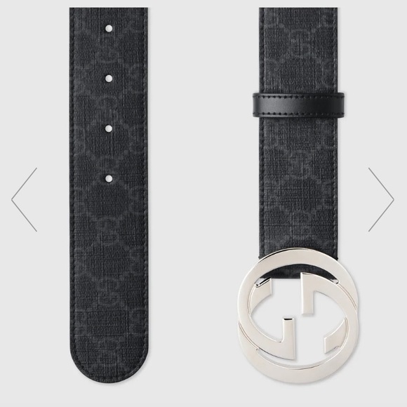 GG Supreme Canvas Belt Size 95 - Picture 2 of 12